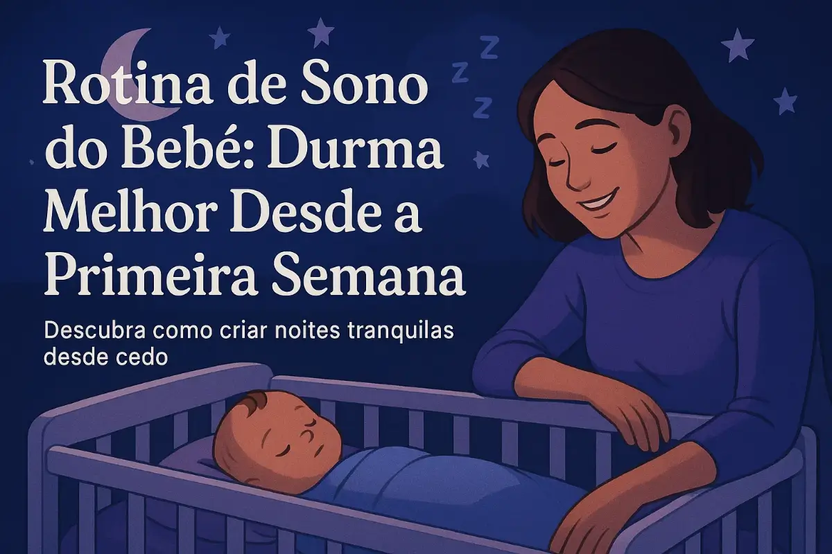 Rotina de sono do bebê: Como criar noites tranquilas desde cedo
