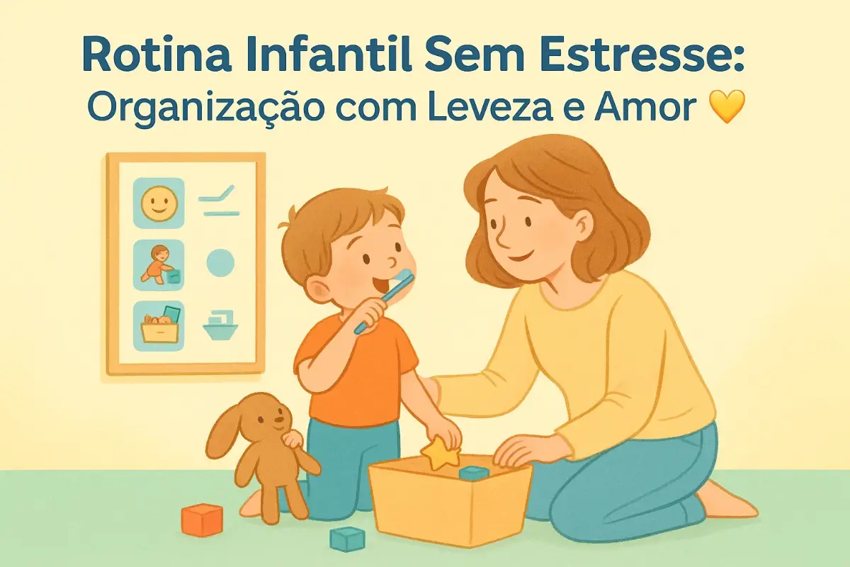 Rotina diária infantil: Como organizar o dia da criança com leveza