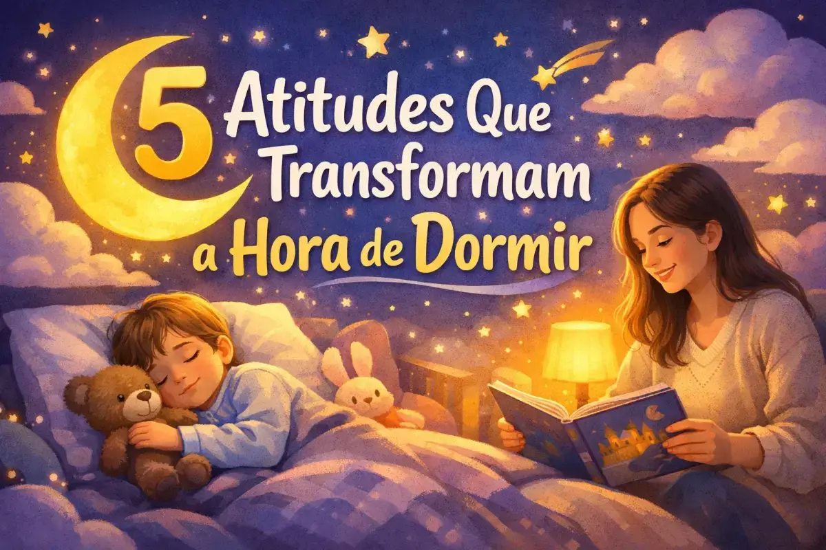5 Atitudes que transformam a hora de dormir