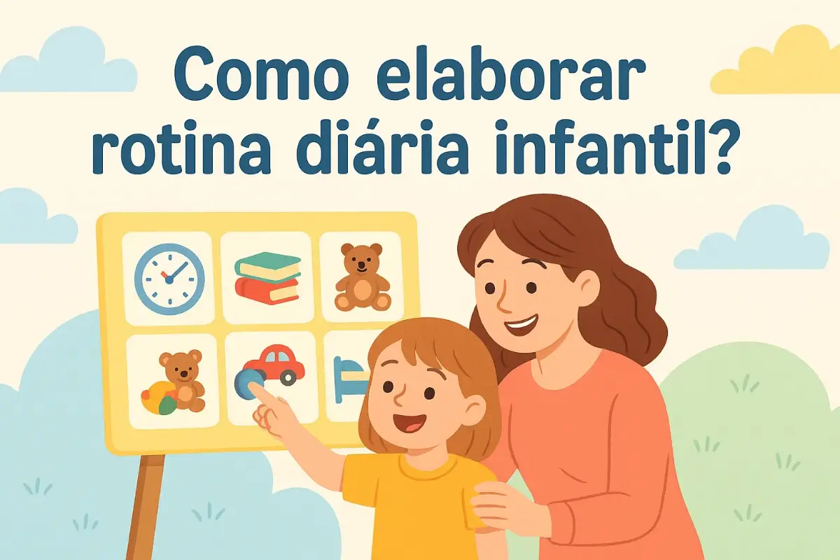 Como elaborar rotina diária infantil?
