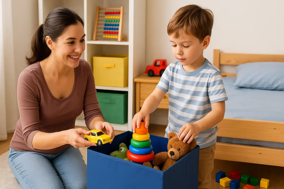 Como ensinar seu filho a ser organizado?