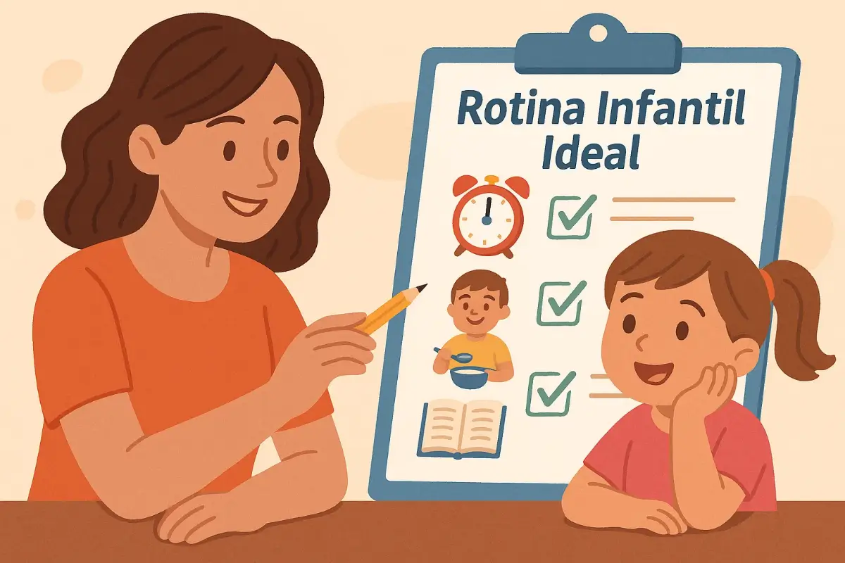 Como montar a rotina infantil ideal?