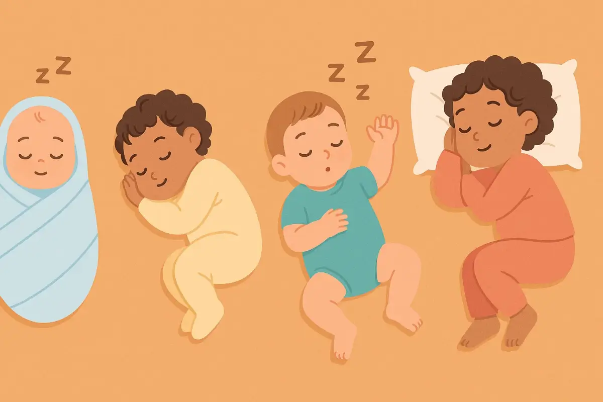 O que muda no sono do Bebê a cada idade