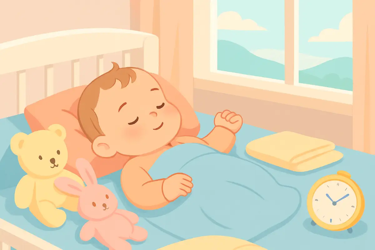 Rotina de sono bebê por idade: O que muda e como adaptar