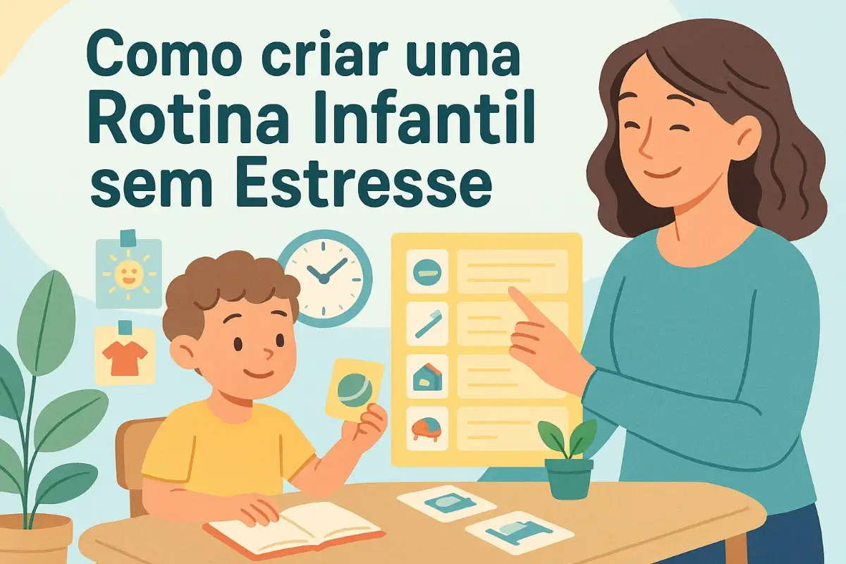 Como criar uma Rotina Infantil sem estresse
