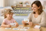 Como montar rotina diária infantil com leveza