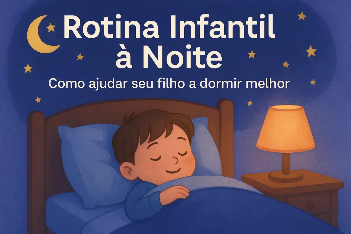 Rotina Infantil à noite: Como ajudar seu filho a dormir melhor