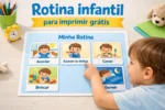 Rotina infantil para imprimir pdf grátis