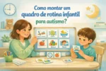 Como montar um quadro de rotina infantil para autismo?
