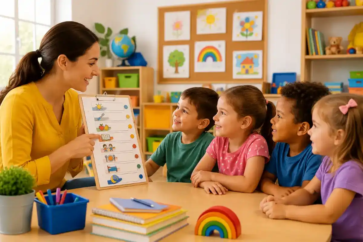 Como organizar a rotina na educação infantil: Guia completo para professores