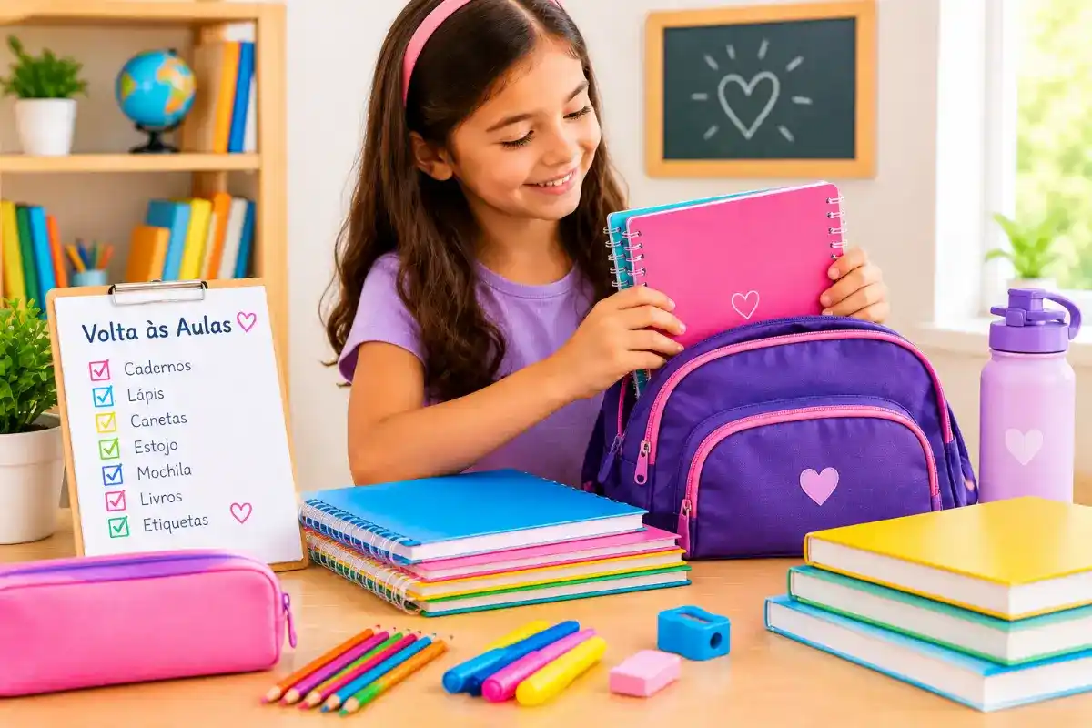 Volta às aulas: Como preparar e organizar os materiais das crianças